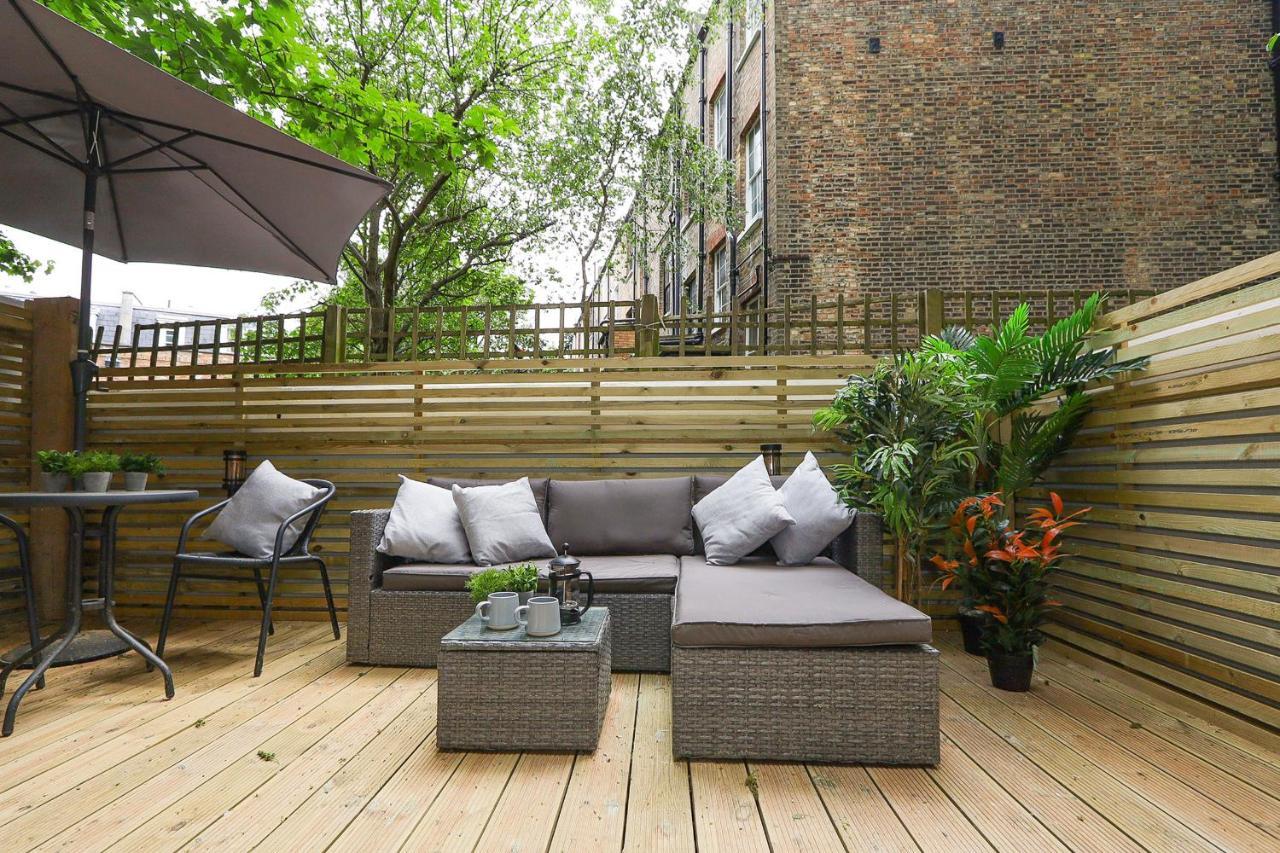 The London Secret, 1 Bed Flat With Patio - Zone 2 Leilighet Eksteriør bilde